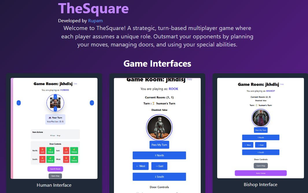 The Square Game
